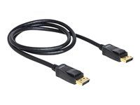 Kabel DisplayPort - DisplayPort (M) do DisplayPort (M) - 1 m - černá
