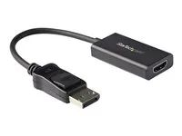 Ultra HD, EMI Shielding (DP2HD4K60H) - Video adaptér - DisplayPort s piny (male) s jazýčkem do HDMI se zdířkami (female) - 25.16 cm - odstíněný - černá - podporuje 4K - pro P/N: ST121HD20FXA, SV231DHU34K6, SV231HU34K6, SV431HU34K6