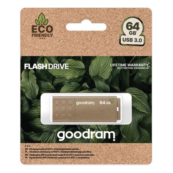 Flash disk GOODRAM Eco Friendly USB 3.0 64GB