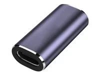 Vision - USB spojka - USB-C (F) do USB-C (F) - podpora 8K60Hz - cerná