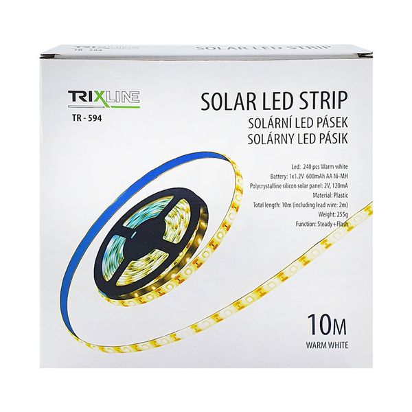 Solární LED pásek IP44 TRIXLINE TR 594 10m