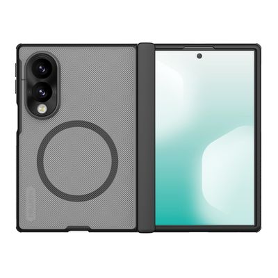 Nillkin Super Frosted FOLD Magnetic Zadní Kryt pro Samsung Galaxy Z Fold 8 Transparent Black