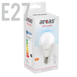 ARCAS LED žárovka E27/12W/3000K/1150lm