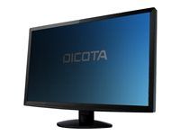 Filtr displeje ke zvýšení soukromí - dvoucestné - lepicí - šířka 27" - černá