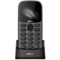 MAXCOM Telefon pro seniory MM471SZ šedý