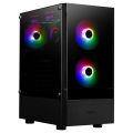 SPIRE Talos E3 RGB, PC Skříň, černá