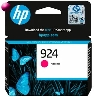 HP 924, Cartridge, purpurová (magenta) (4K0U4NE)