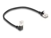 RJ45 Network Cable Cat.6A S/FTP Slim 90°