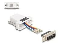 D-Sub 15 pin male to RJ12 female Assembl