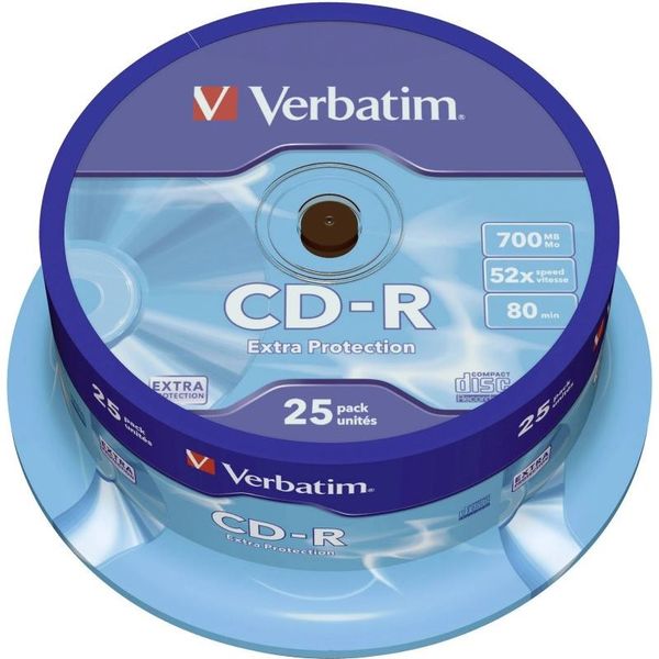 CD MED VERBATIM 700MB 52speed 25cake 43432