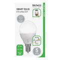 DELTACO SH-LE14G45W, SMART LED žárovka, E14