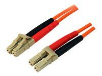 Multimode Duplex 50/125 - LSZH - LC/LC - OM2 - LC to LC Fiber Patch Cable (50FIBLCLC1) - Síťový kabel - multirežim LC (M) do multirežim LC (M) - 1 m - 1 m - optické vlákno - duplex - 50 / 125 mikron - pro P/N: GLCLHSMDSTTA, GLCSXMMDST, GLCSXMMDSTT, JD118BST, MASFP1GBSXST, SFP100BFXST