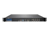 Bezpečnostní zařízení - s 1 rok 24x7 podpora - 10GbE - 1U - 250 uživatelů - SonicWALL Secure Upgrade Plus Program k upevnění na regál