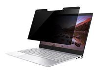 Filtr pro zvýšení soukromí k notebooku - dvoucestné - odstranitelné - magnetické - 13" - černá