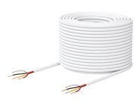 Bulk cable - 36 V - 152.4 m - plénum, pevné vodiče - bílá