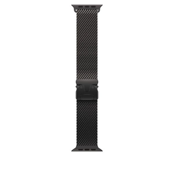 Watch Acc/49/Black Titanium Milanese Loop - L