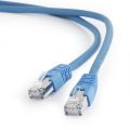 PATCH KABEL S/FTP cat.6a LSZH 0.5m blue