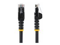 Category 6 - 24AWG (N6PATC50CMBK) - Patch kabel - RJ-45 (M) do RJ-45 (M) - 50 cm - UTP - CAT 6 - lisovaný, provedení bez hrbolků - černá