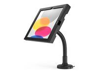 Compulocks iPad 10th-11th (A16) Gen Swell Enclosure Flex Arm Mount Black - Stojan - pro tablet - prodloužené pouzdro - cerná - velikost obrazovky: 10.9" - možná montáž na povrch - pro Apple 10.9-inch iPad Air Wi-Fi, Wi-Fi + Cellular