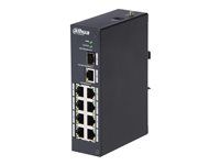 Přepínač - neřízený - 8 x 10/100 + 1 x gigabitů SFP + 1 x 10/100/1000 - desktop