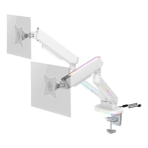 DELTACO GAM-135-W, Držák na monitor, 17-32, bílý