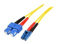 1m Single-Mode Fiber Patch Cable LC - SC - SMFIBLCSC1