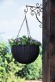 Květináč KETER Hanging Sphere Graphite