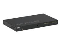 Přepínač - L3 - řízený - 10 x 10/100/1000 (8 PoE++) + 2 x 10 Gigabit SFP+ - proudění vzduchu ze strany na stranu - Lze montovat do rozvaděče - PoE++ (720 W)