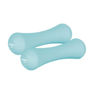 Sada litinových a neoprenových činek REBEL RBA-2329-1 2x1kg