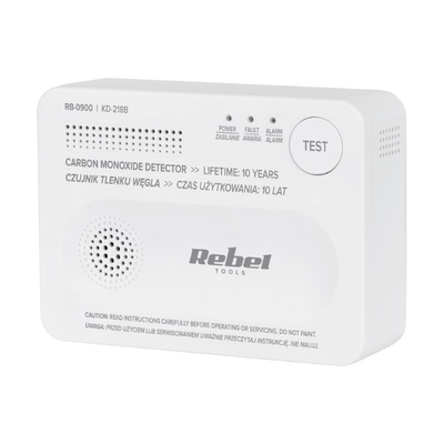 Detektor oxidu uhelnatého REBEL KD-218B