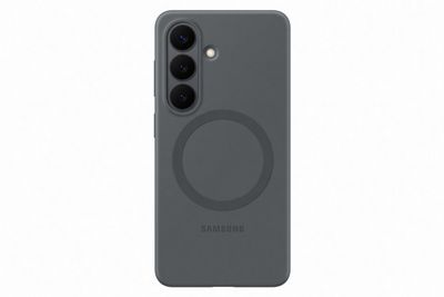 Samsung Silikonový kryt s magnetem S26 Black