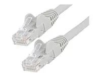 Category 6 - 24AWG (N6LPATCH5MGR) - Patch kabel - RJ-45 (M) do RJ-45 (M) - 5 m - 6 mm - UTP - CAT 6 - provedení bez hrbolků - šedá