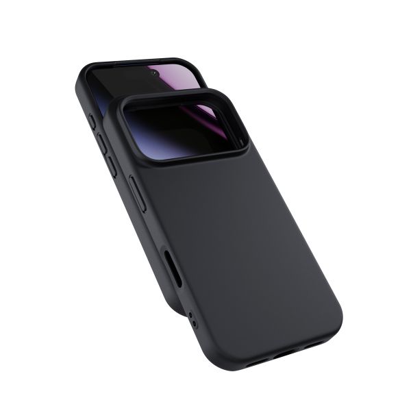 Epico Silicone TPU Mag+ Case iPhone 17 Pro Max - černá