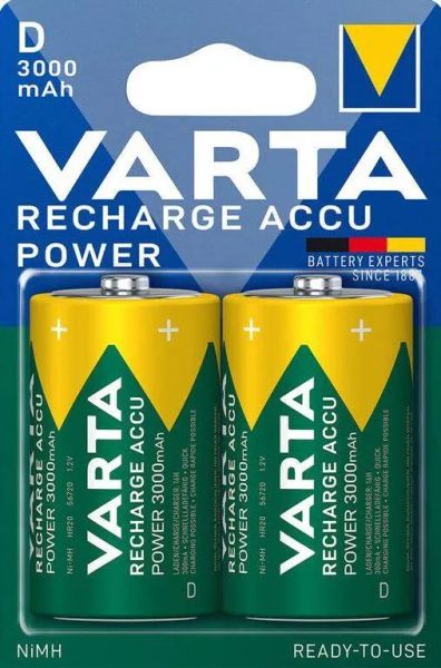 Varta Power Accu D 2x R2U 3000mAh