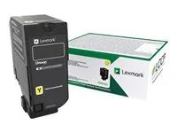 Žlutá - originální - kazeta s barvivem - pro Lexmark CS827de, CX827de