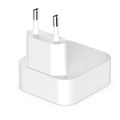 HAMA GaN, Rychlonabíječka, 2x USB-C PD/QC, 40W, bílá