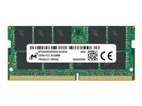 DDR4 - modul - 16 GB - SO-DIMM 260-pin - 3200 MHz / PC4-25600 - CL22 - 1.2 V - bez vyrovnávací paměti - ECC