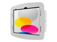 Montážní sada (montáž na zeď) - pro tablet - uzamykatelný - vysoce kvalitní hliník - bílá - montážní rozhraní: 100 x 100 mm - pro Apple 10.9-inch iPad (10. generace)