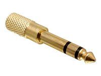 Audio adaptér - stereo jack s piny (male) do mini-phone stereo 3.5 mm se zdířkami (female)