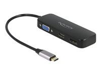 Dokovací stanice - USB-C / Thunderbolt 3 - VGA, HDMI, DP