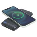 DELTACO PB-Q1003, Qi Powerbank 10000mAh, černá