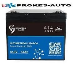 Lithium Baterie ULTIMATRON LiFePO4 Smart BMS 12.8V, 54Ah, 10 kg