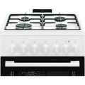 ELECTROLUX Kombinovaný sporák LKK520032W bílý