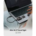 RAIDSONIC ICY Externí box Mini M.2 NVMe, černý