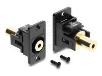 Delock Panel Mount stereo jack female 3.