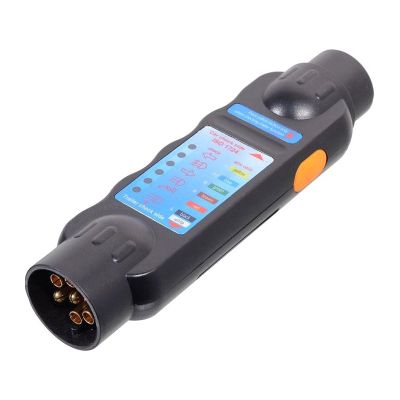 Tester 7-pólových autozásuvek a zástrček přívěsů 12V HADEX R099A