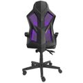 DELTACO GAM-086, RGB Herní židle, černá