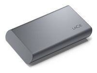 SSD - High Performance - šifrovaný - 2 TB - externí (přenosný) - USB 3.2 Gen 2 (USB-C konektor) - AES 256 bitů - šedá space gray - s 3 roky Seagate Rescue Data Recovery