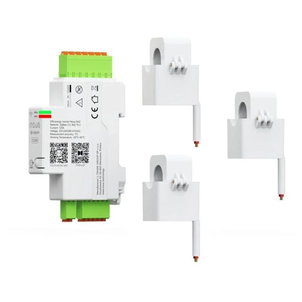 NOUS D4Z DIN, ZigBee Smart měřič spotřeby, 120A