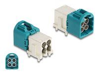 Mini FAKRA plug single angled A-Type PCB